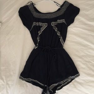 Off the shoulders romper